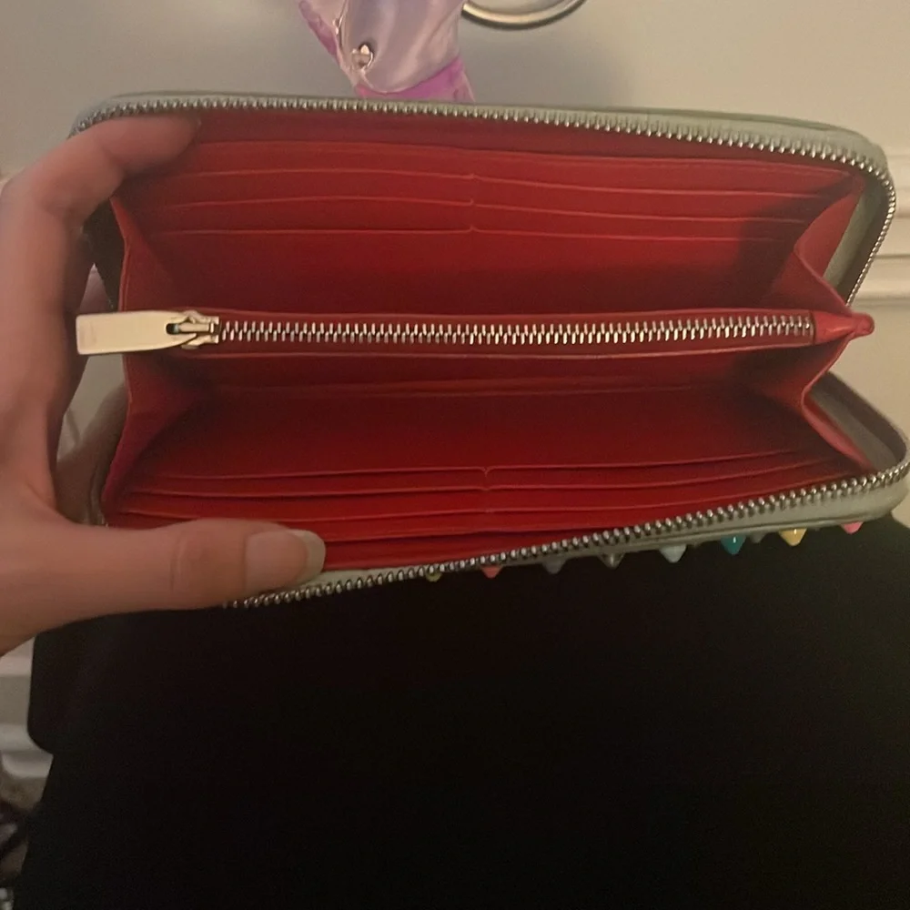 Christian Louboutin Mint Leather Wallet - Picture 6 of 10
